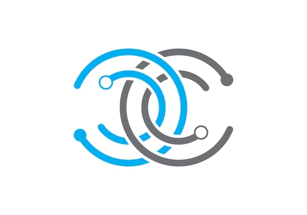 Diseño de ilustración de circuito