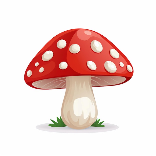 Diseño de ilustración de hongos vectoriales naturaleza bosque dibujo artístico alimentos hongos aislados aut