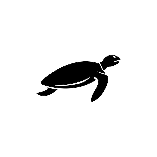 Diseño de ilustración de icono de tortuga