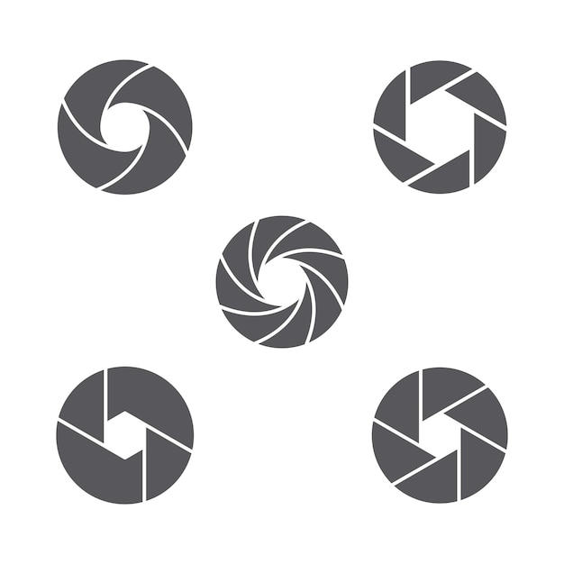 Diseño de ilustración de icono de vector de cámara
