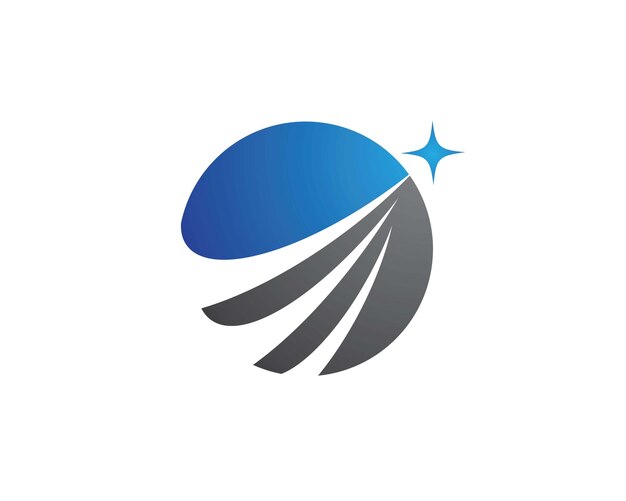 Diseño de ilustración de icono de vector de plantilla de logotipo más rápido