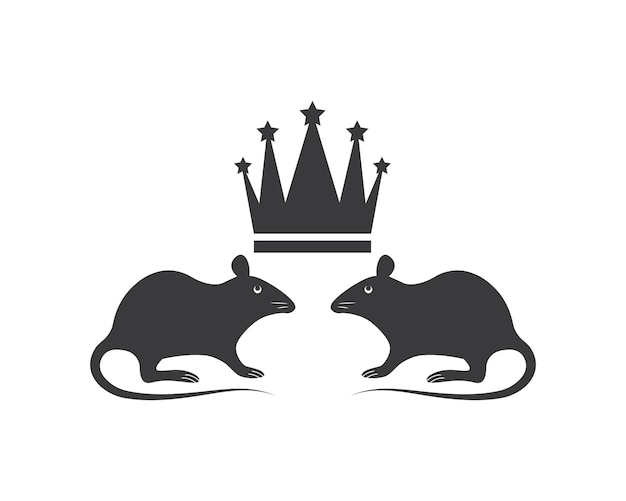 Diseño de ilustración de icono de vector de ratón