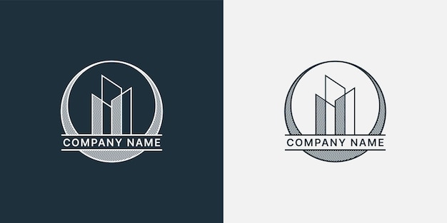 Un diseño de ilustración de icono vectorial de una plantilla de logotipo de flecha