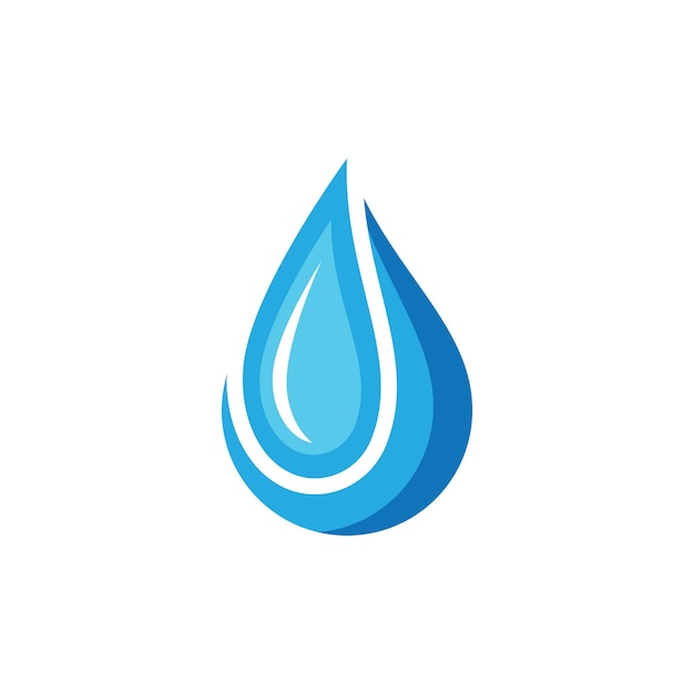 Diseño de ilustración de imágenes de logotipo de gota de agua