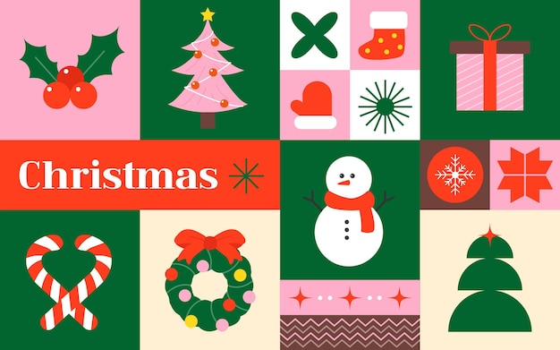 Diseño de ilustración de Navidad