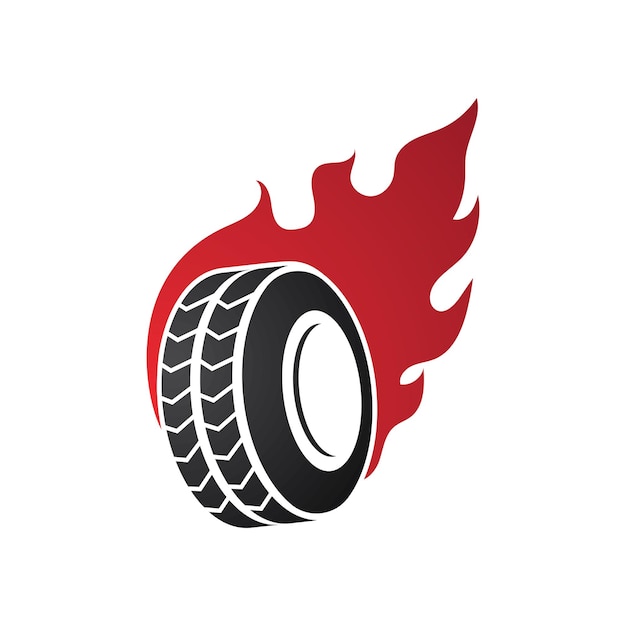 Diseño de ilustración de neumáticos