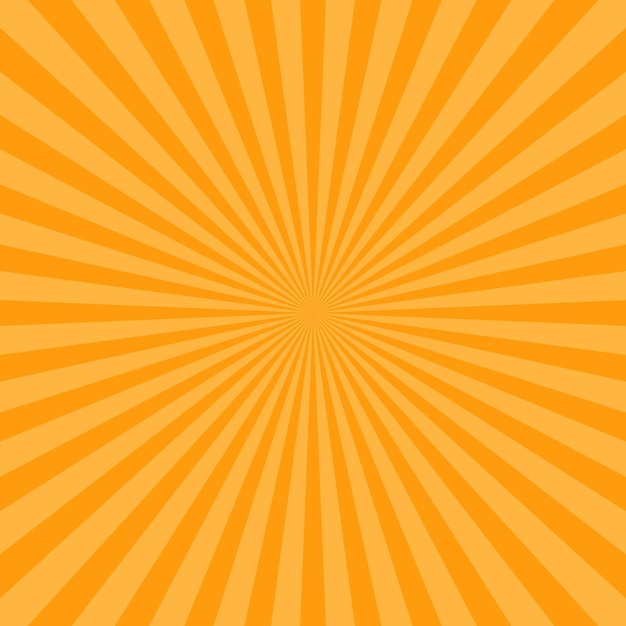 Diseño de la ilustración de la plantilla de banner de fondo abstracto naranja
