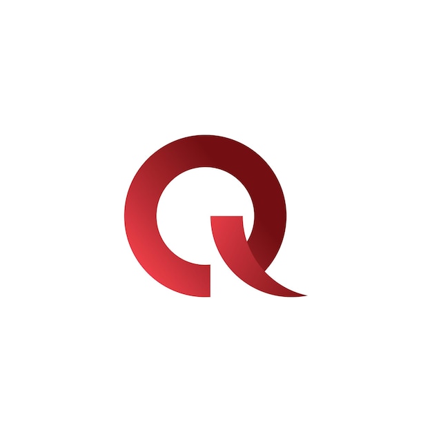 Diseño de ilustración de plantilla de logotipo de vector de letra Q