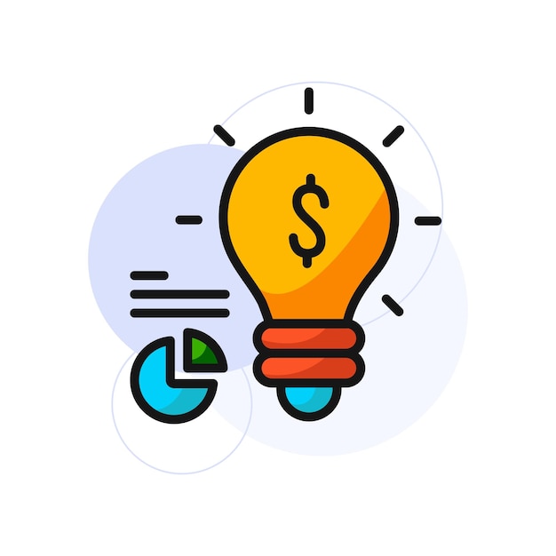 Diseño de ilustración de solución Ilustración vectorial