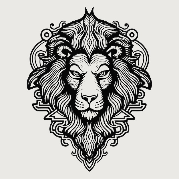 Diseño de ilustración de talla de monstruo