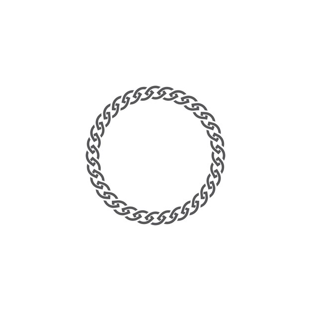Diseño de ilustración de vector de cadena