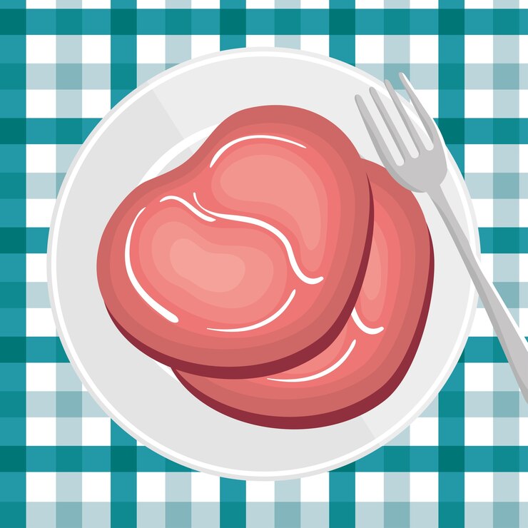 Vector diseño de ilustración de vector de icono de alimentos saludables de nutrición