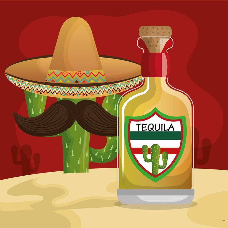 Vector diseño de ilustración de vector de icono de cartel de viva mexico