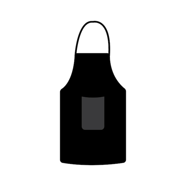 Diseño de ilustración de vector de icono de delantal