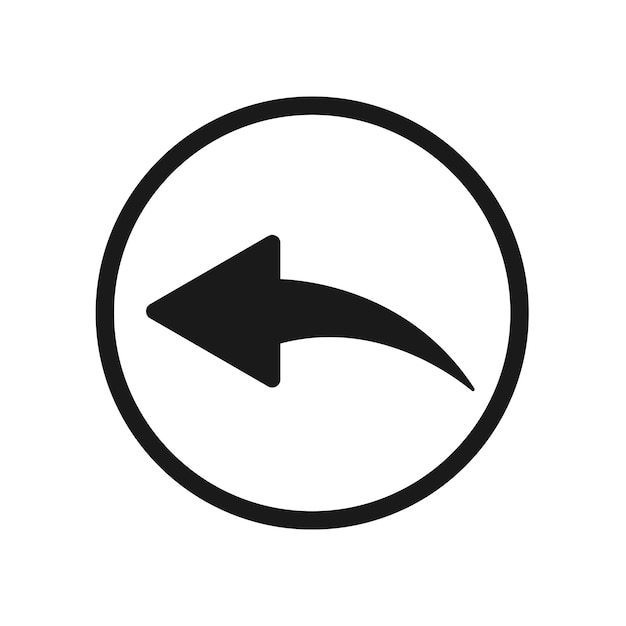 El diseño de la ilustración del vector del icono de la espalda es plano.