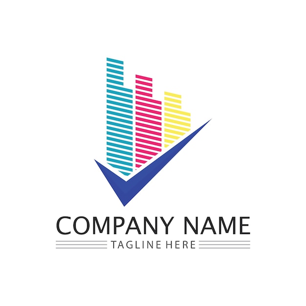 Diseño de ilustración de vector de logotipo de edificioPlantilla de logotipo de bienes raíces Icono de símbolo de logotipo