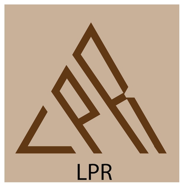 Diseño de ilustración de vector de logotipo de letra Logotipo de la empresa