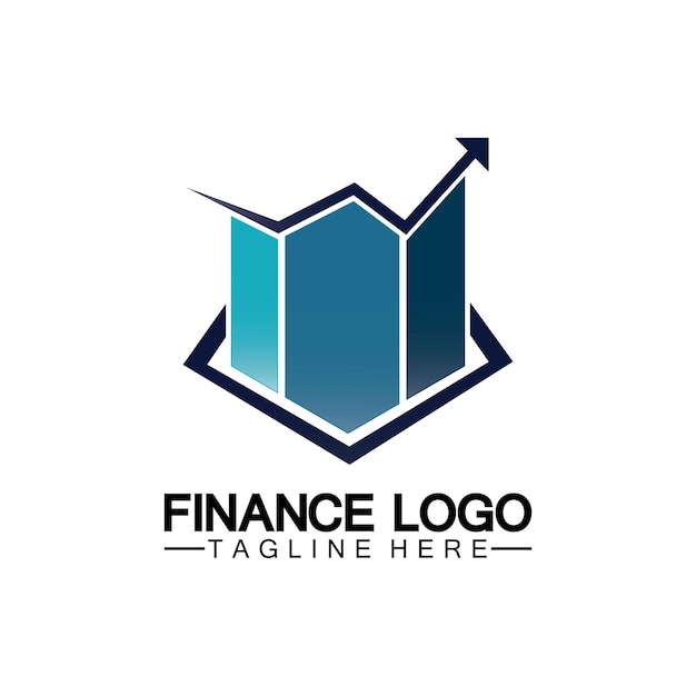 Diseño de ilustración de Vector de logotipo de marketing y finanzas empresariales