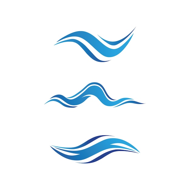 Diseño de ilustración de vector de plantilla de logotipo de gota de agua