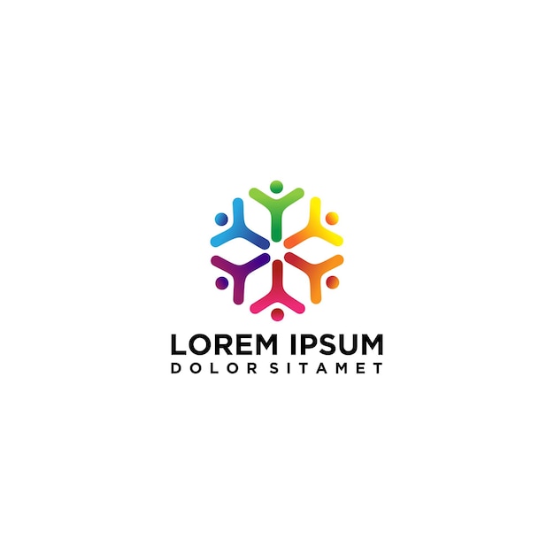 Diseño de ilustración de vector de plantilla de logotipo de salud