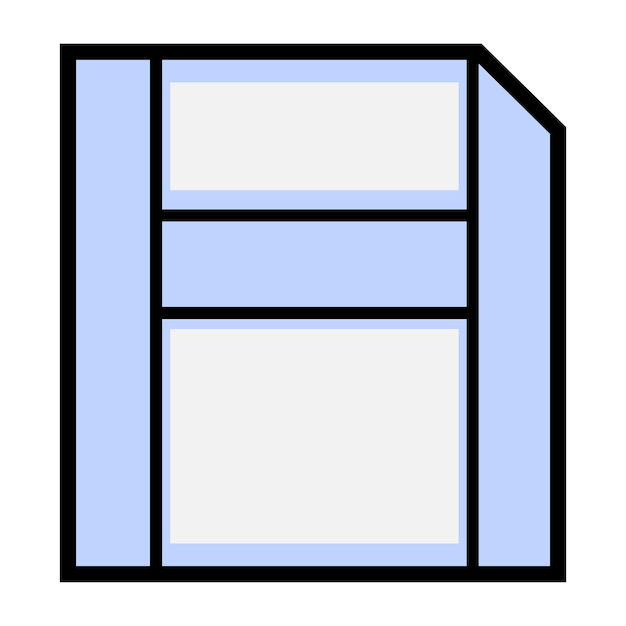diseño de ilustración vectorial de almacenamiento