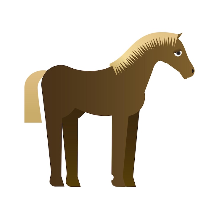 Vector diseño de ilustración vectorial de un animal lindo 23