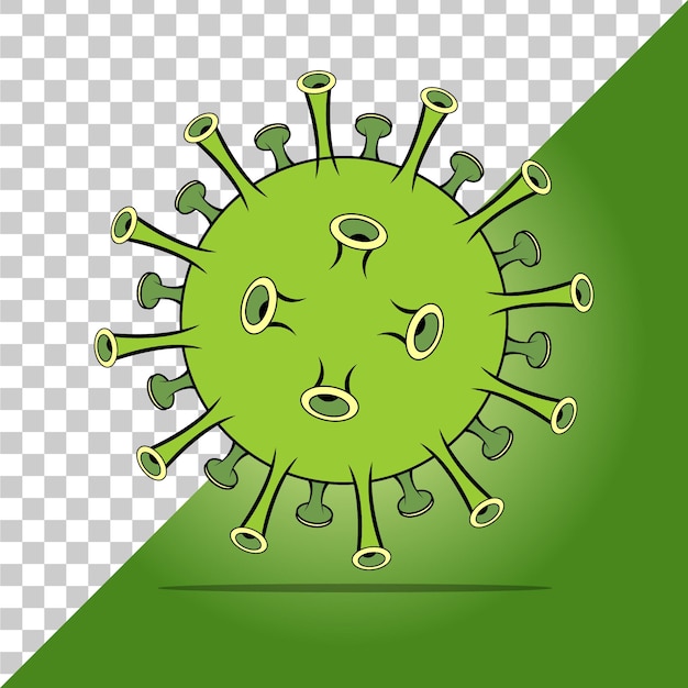 Diseño de ilustración vectorial de coronavirus Covid19