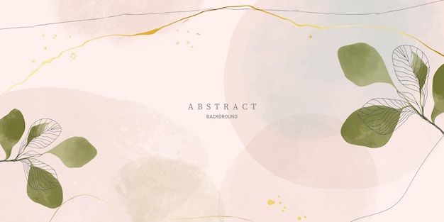 Diseño de ilustración vectorial Fondo de arte abstracto Impresión Decoración de pared