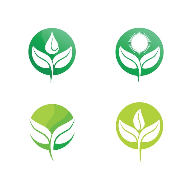 Diseño de ilustración vectorial del icono del árbol Silueta vectorial de un árbol plantillas del logotipo del árbol y las raíces Ilustración de diseño del árbol de la vida