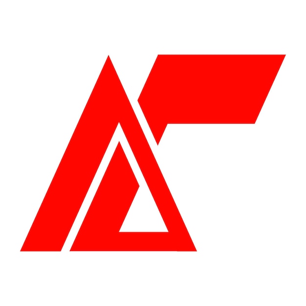 Diseño de ilustración vectorial del logotipo de la letra ac
