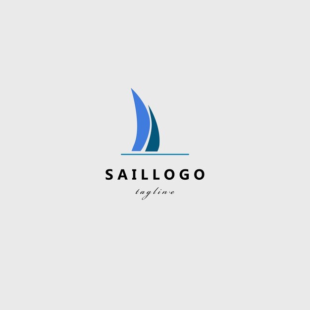 diseño de ilustración vectorial del logotipo de la vela para el uso de la identidad de la etiqueta de la compañía, etc.