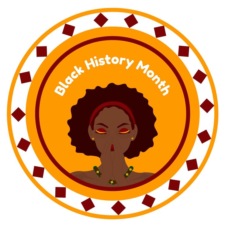 Diseño de ilustración vectorial del Mes de la Historia Negra