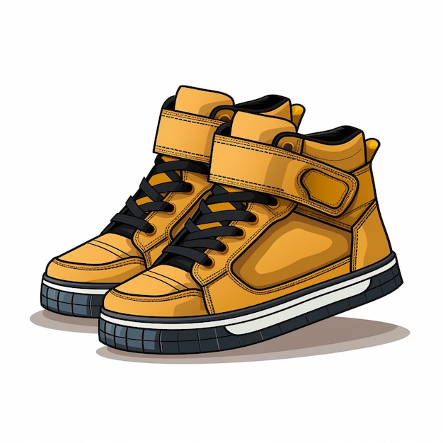 diseño de ilustración vectorial moda calzado aislado icono del pie calzado deportivo símbolo del calzado w