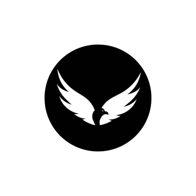 Diseño de la ilustración vectorial de la plantilla del logotipo de Falcon Eagle