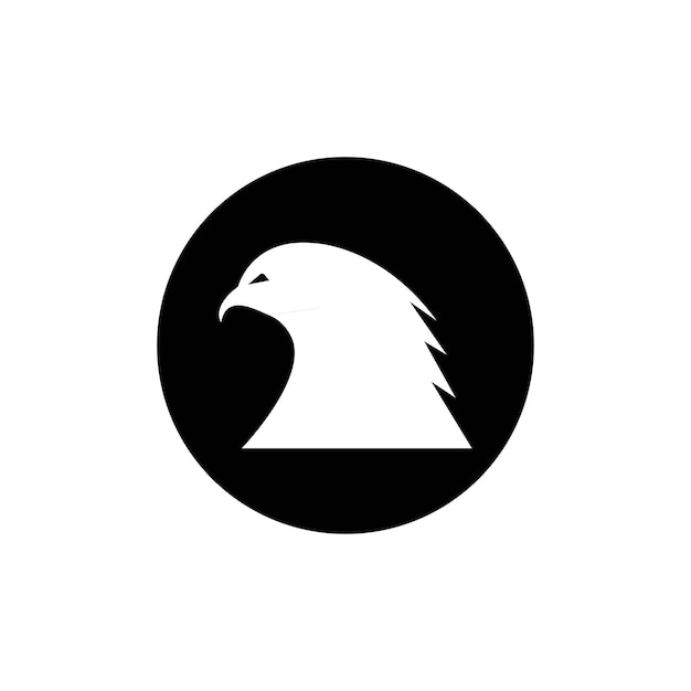 Diseño de la ilustración vectorial de la plantilla del logotipo de Falcon Eagle