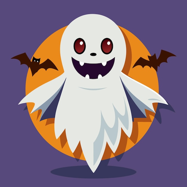 Diseño de ilustraciones de arte vectorial fantasma