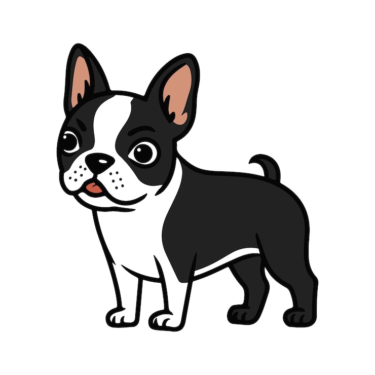 Diseño de ilustraciones de arte vectorial para perros