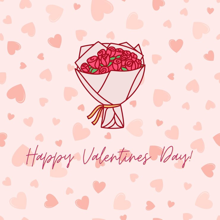 Diseño de ilustraciones para el día de San Valentín