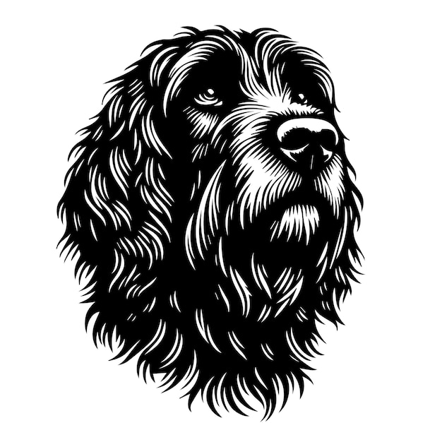 Vector diseño de ilustraciones de diseño vectorial de perros