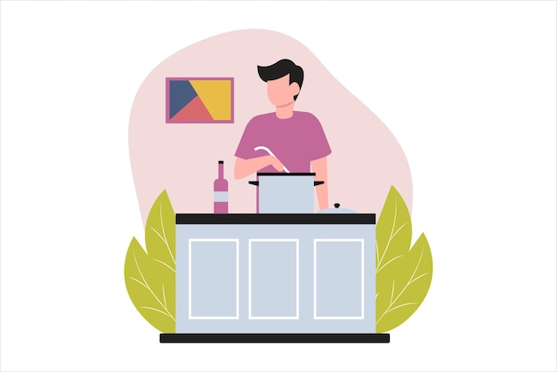 Diseño de ilustraciones planas para actividades de fin de semana
