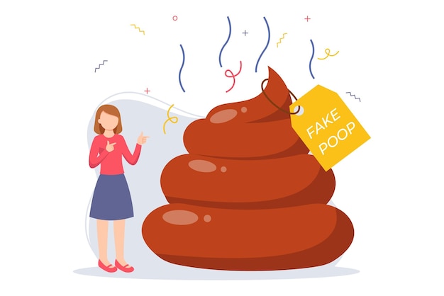 Diseño de ilustraciones planas de April Fools
