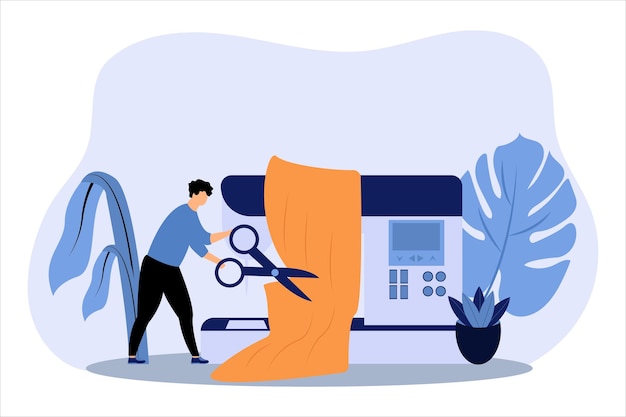 Diseño de ilustraciones planas de estilo de moda