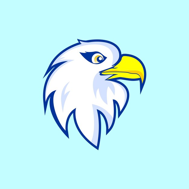 Diseño de ilustraciones con temática de águila