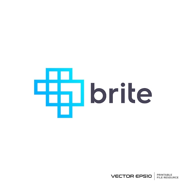 Diseño de ilustraciones vectoriales abstractas del logotipo