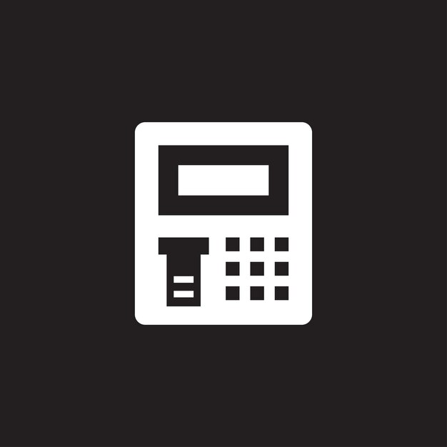 Diseño de ilustraciones vectoriales de cajeros automáticos y cardicones Empresa de publicidad de servicios financieros