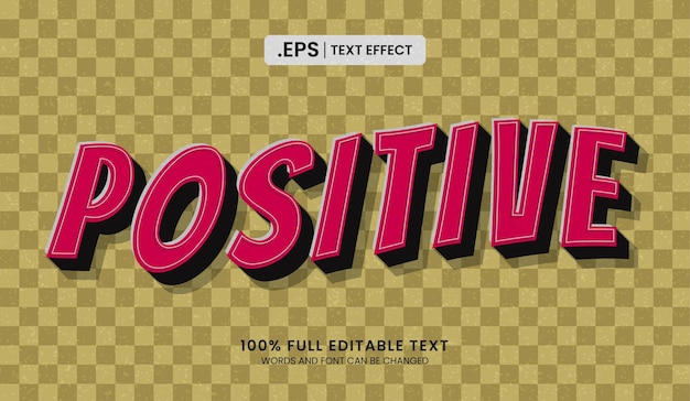 Diseño de ilustraciones vectoriales de concepto 3D con efecto de texto editable