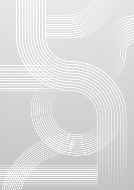 Diseño de ilustraciones vectoriales geométricas modernas fondo abstracto