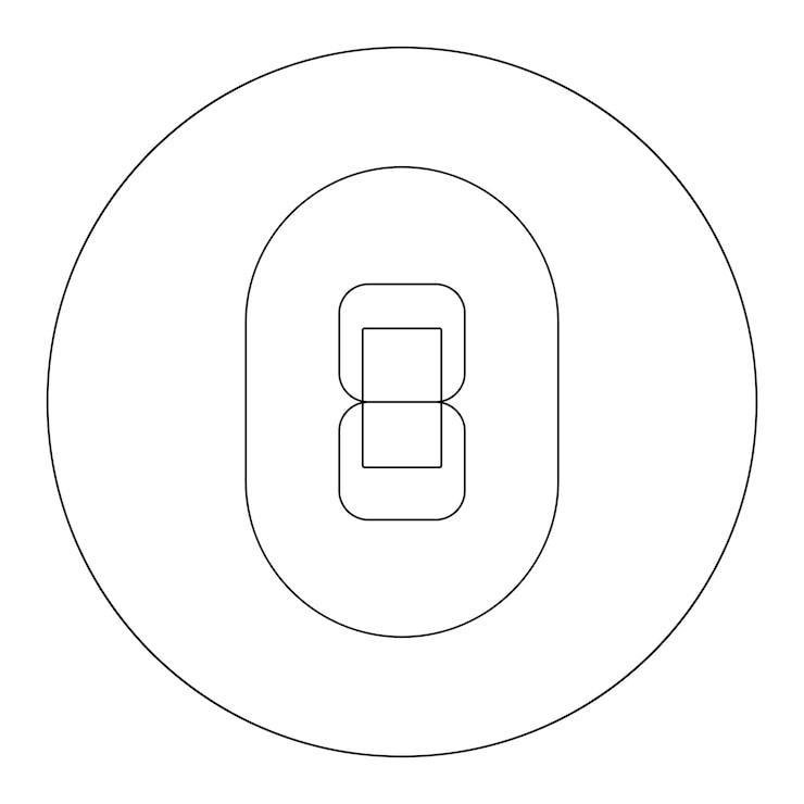 Vector diseño de ilustraciones vectoriales de iconos de campo deportivo de cricket