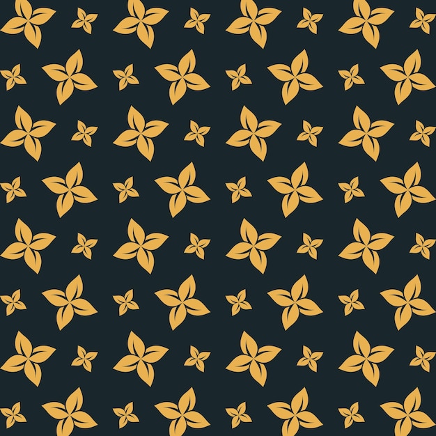 El diseño de ilustraciones vectoriales de patrón repetitivo multicolor de moda favorecido por la hoja de oro