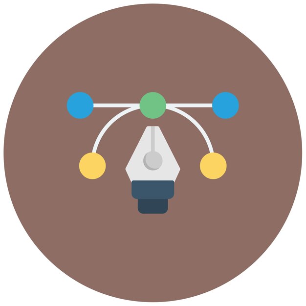 Diseño de imagen vectorial de icono plano Se puede usar para UX e UI